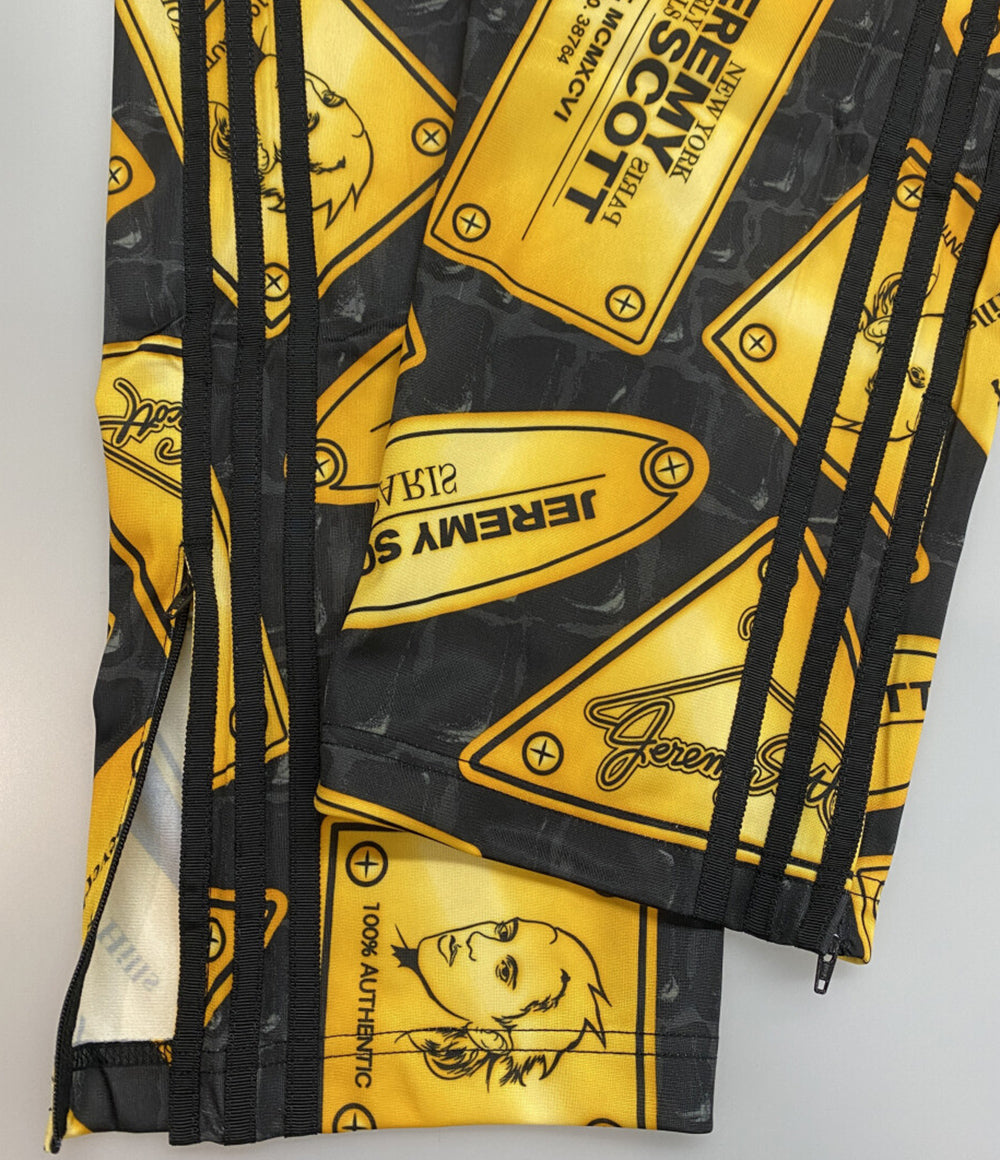 美品 adidas × Jeremy Scott ジェレミースコット トラックパンツ G86569 メンズ SIZE O アディダス