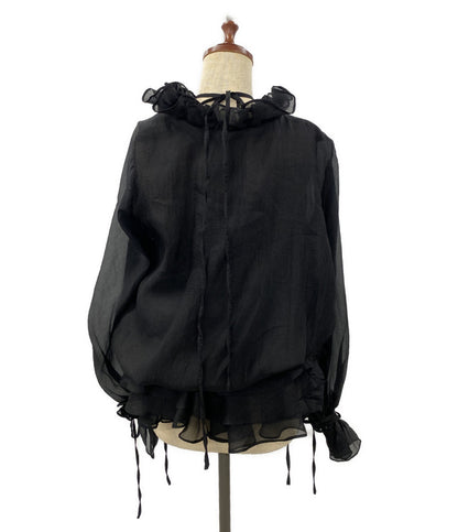 andrea&co アンドレアアンドコー ブラウス ワンピース ブラックシフォン レディース SIZE F