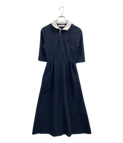 Her lip to 五分袖ワンピース Polo Tuck Flared Dress 25SS 1251105079 レディース SIZE M ハーリップトゥ