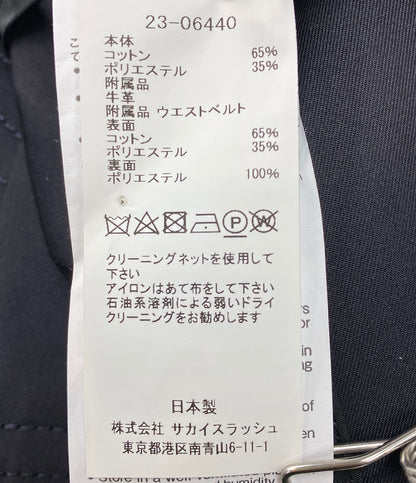 sacai キャミソールワンピース ミリタリーディティール トレンチコルセット 23SS 23-06440 レディース SIZE 1 サカイ
