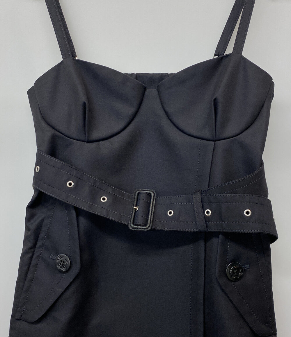 sacai キャミソールワンピース ミリタリーディティール トレンチコルセット 23SS 23-06440 レディース SIZE 1 サカイ