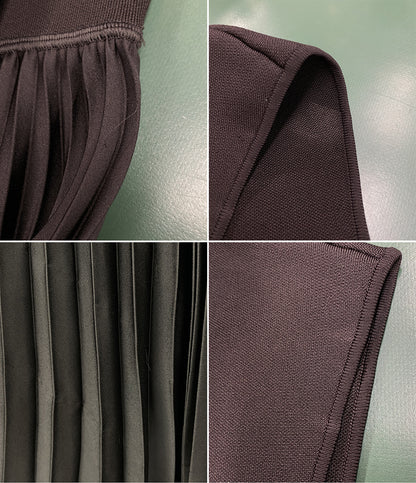 theory ノースリーブワンピース 01-3305202-360-902 レディース SIZE S セオリー