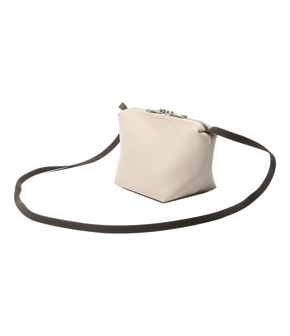 HERVE' Chapelier ショルダーバッグ ベージュ ブラウンベルト XS 2797GP レディース エルベシャプリエ