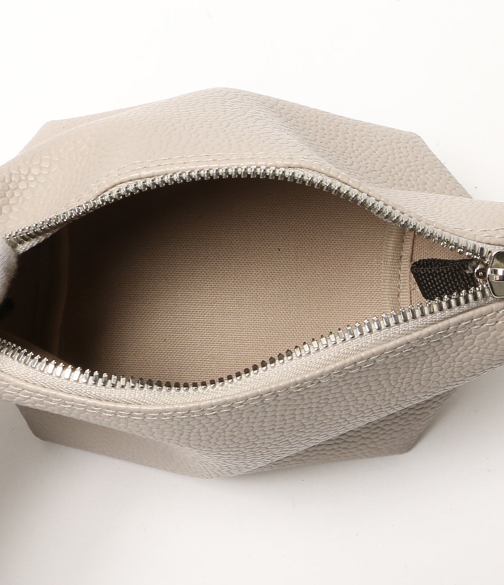 HERVE' Chapelier ショルダーバッグ ベージュ ブラウンベルト XS 2797GP レディース エルベシャプリエ