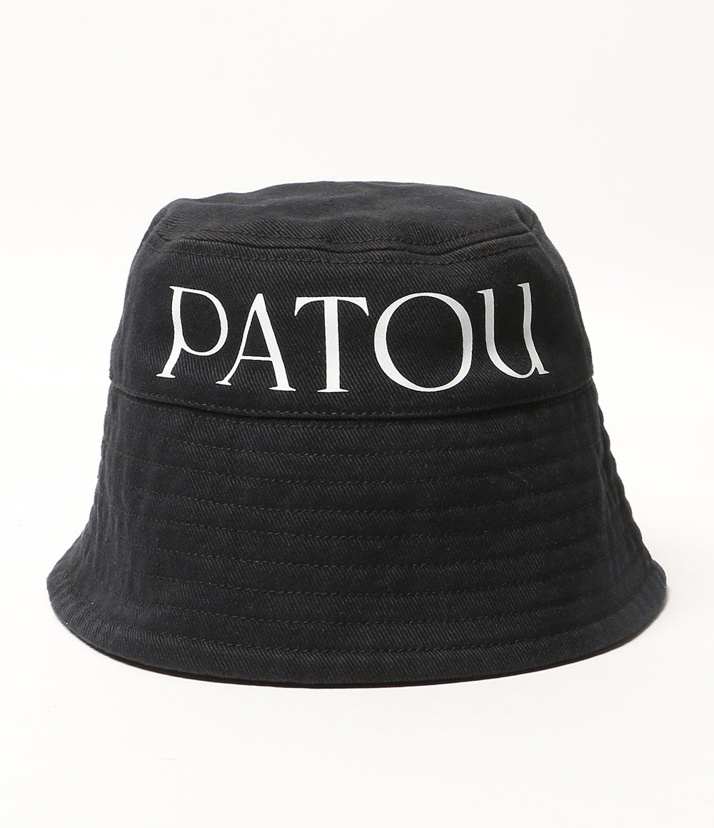 PATOU バケットハット ブラック 23S-AC027-0132 レディース SIZE XS-S パトゥ