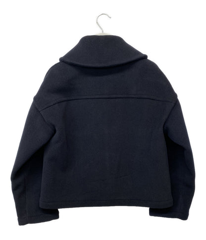 HERMES ダッフルコート 23AW ネイビー レディース SIZE 36 エルメス