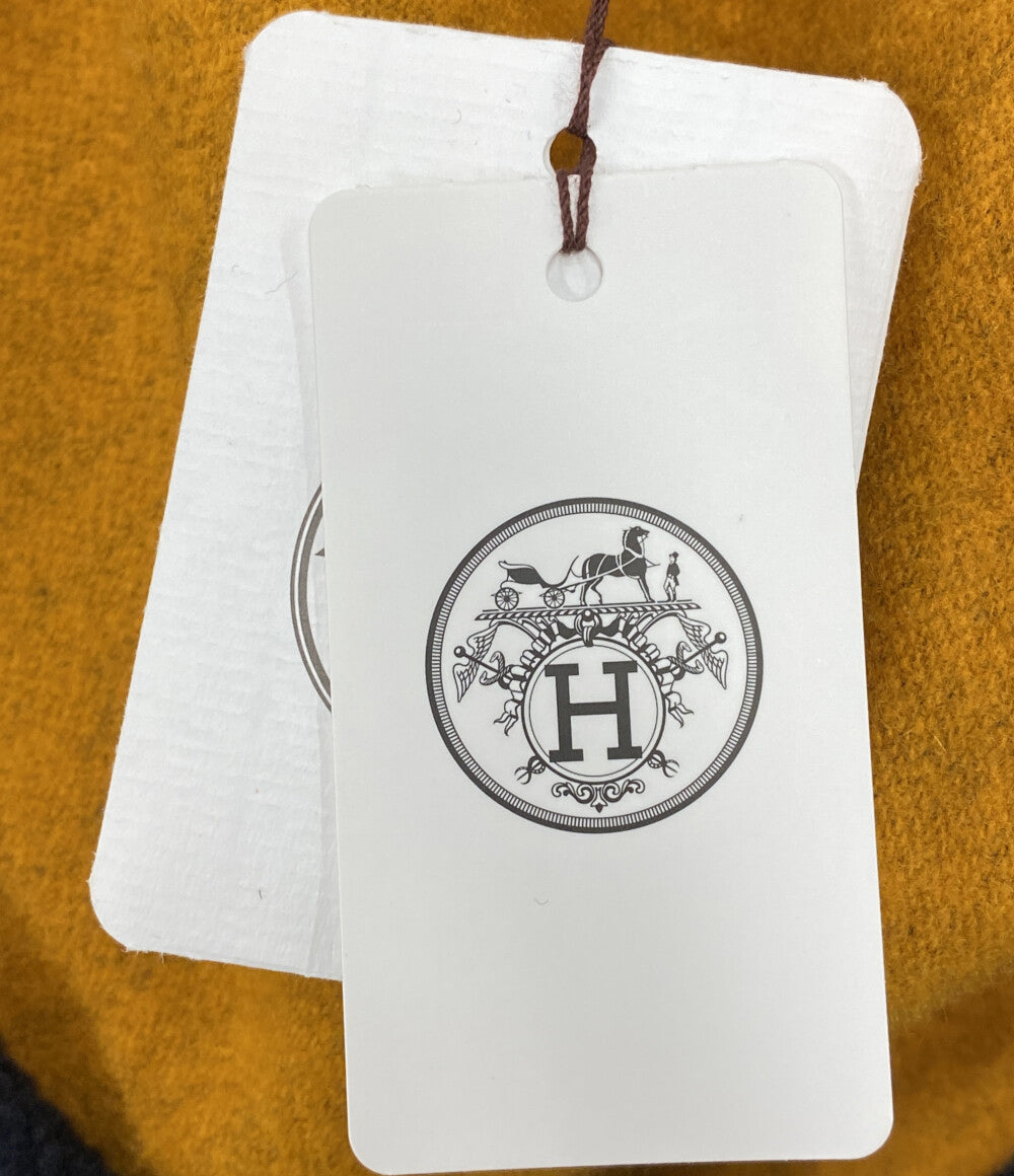 HERMES ダッフルコート 23AW ネイビー レディース SIZE 36 エルメス
