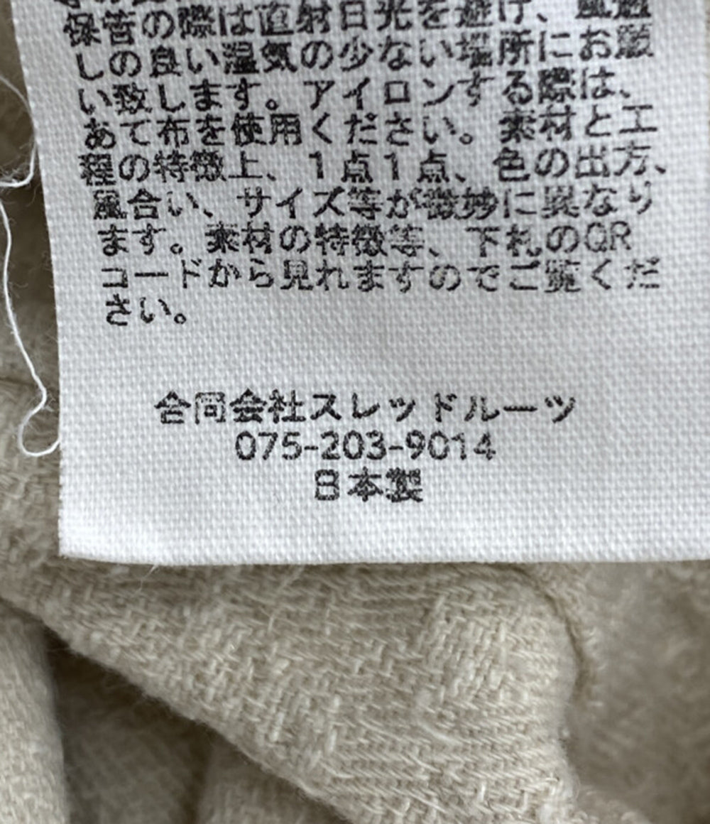 MITTAN ミッタン 長袖ワンピース シャツワンピ 羽織 AW2024 OP-11 レディース SIZE 2