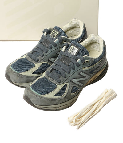 New Balance スニーカー AURALEE DUSTY BLUE U990AL4 メンズ SIZE 24cm ニューバランス