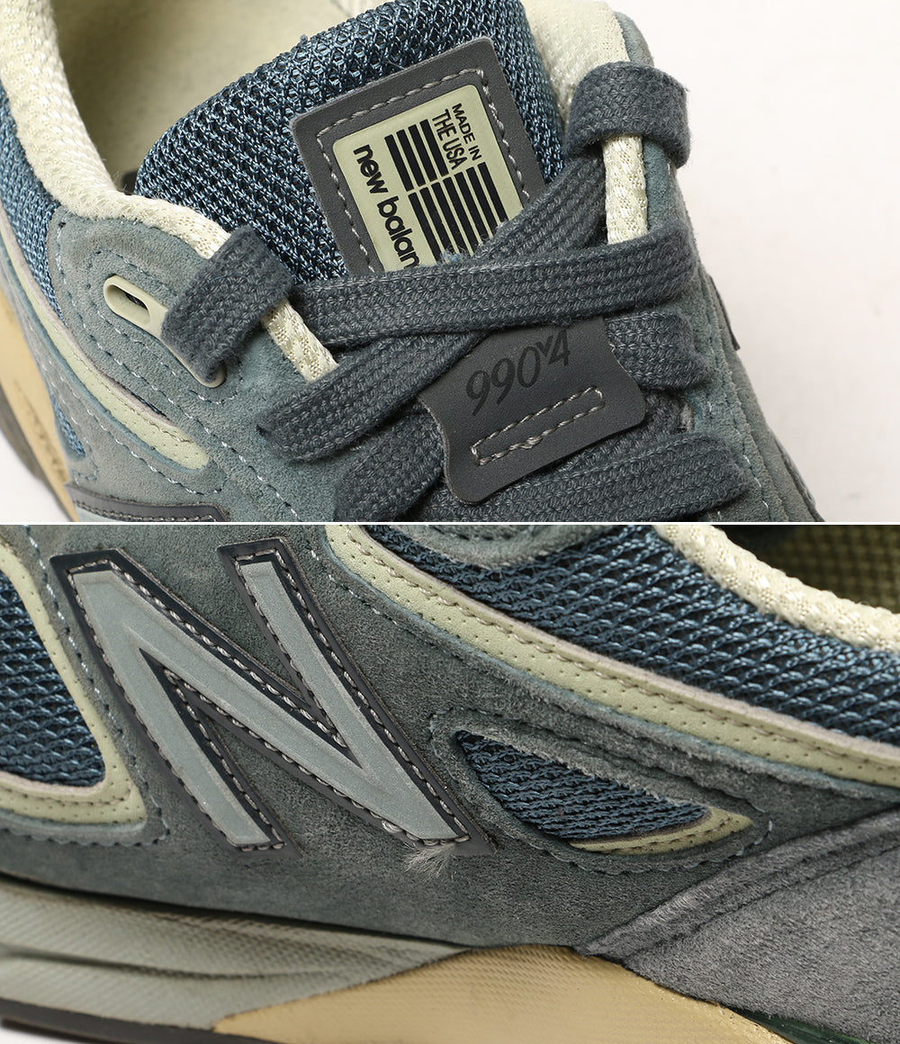 New Balance スニーカー AURALEE DUSTY BLUE U990AL4 メンズ SIZE 24cm ニューバランス