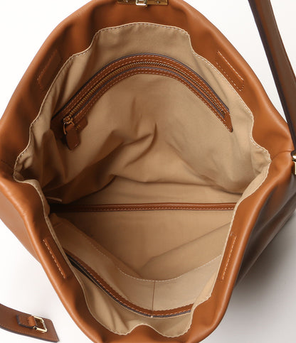 PUNTI. プンティ トートバッグ GRAFT-TOTE L ブラウン レディース