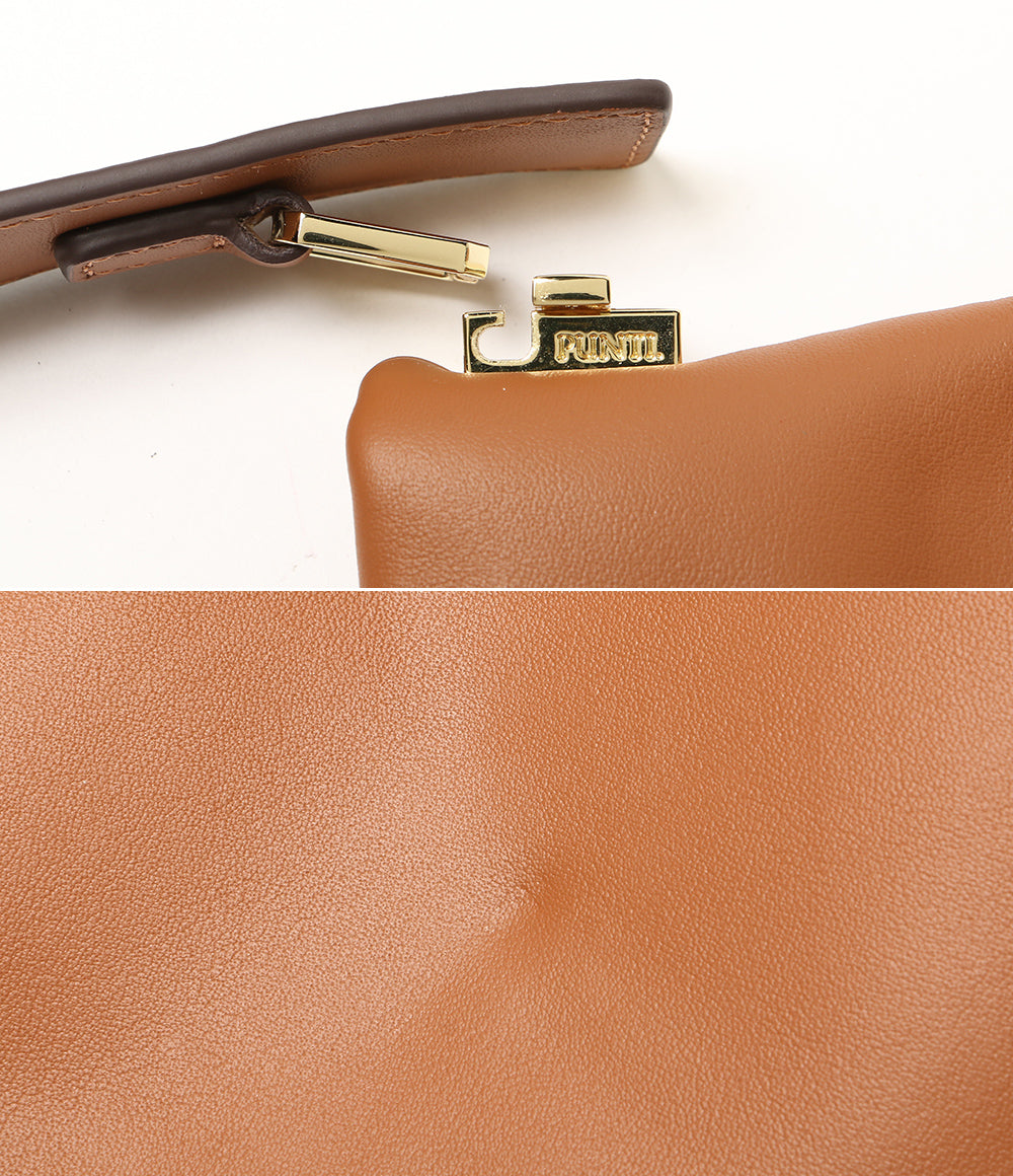 PUNTI. プンティ トートバッグ GRAFT-TOTE L ブラウン レディース