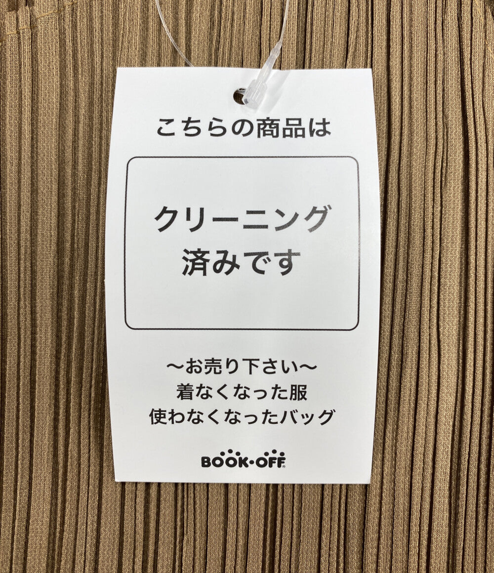 PLEATS PLEASE ノースリーブブラウス キャミソール PP63-JK301 レディース SIZE 3 プリーツプリーズ