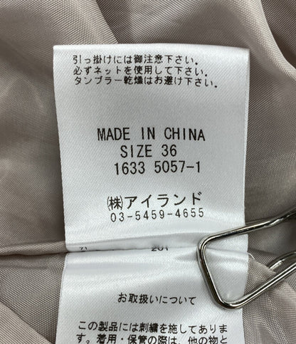 GRACE CONTINENTAL ノースリーブワンピース ビジュー レース 1633 5057-1 レディース SIZE 36 グレースコンチネンタル