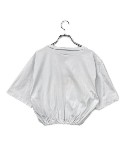 DSQUARED2 クロップドTシャツ ステッチ刺繍 レディース SIZE XXS ディースクエアード