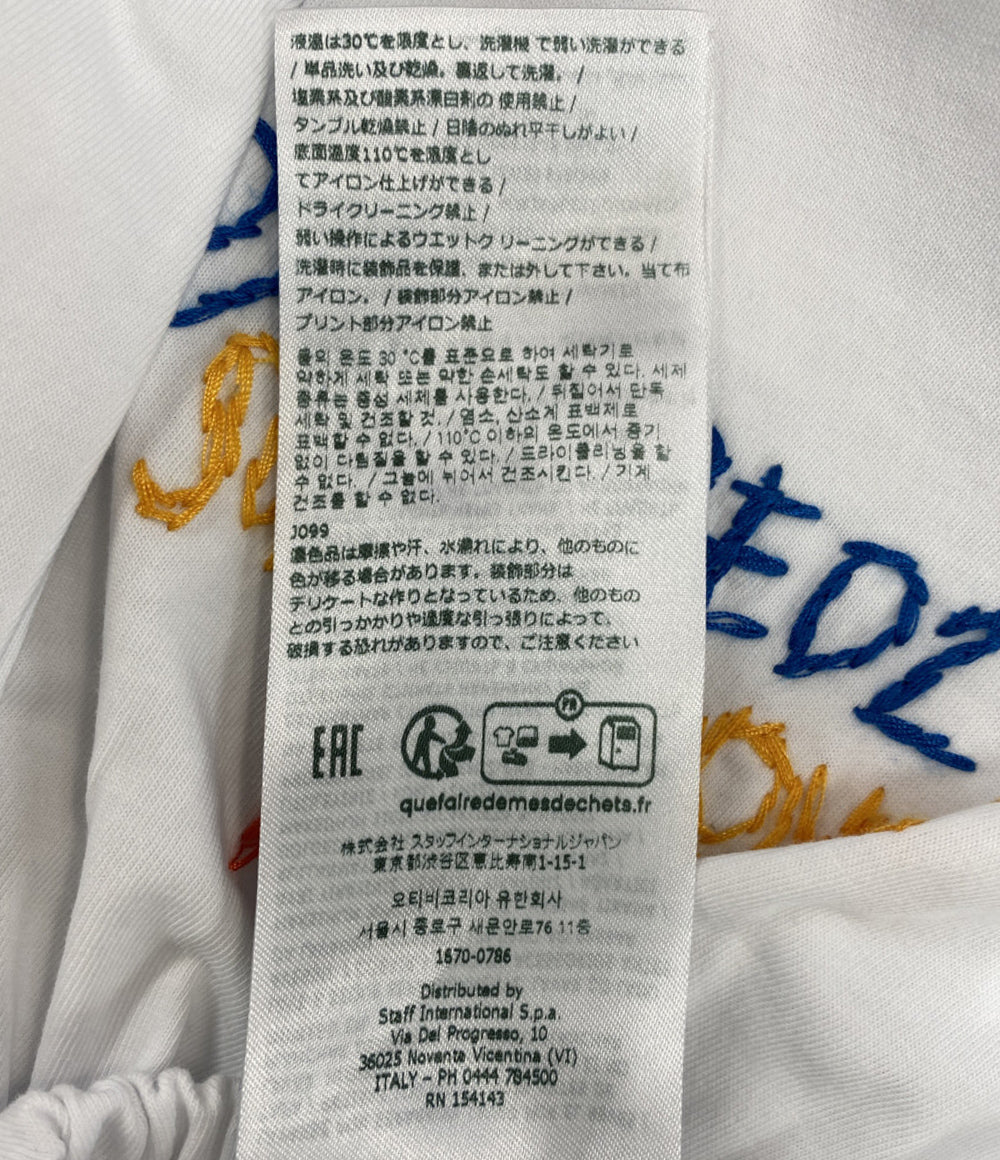 DSQUARED2 クロップドTシャツ ステッチ刺繍 レディース SIZE XXS ディースクエアード