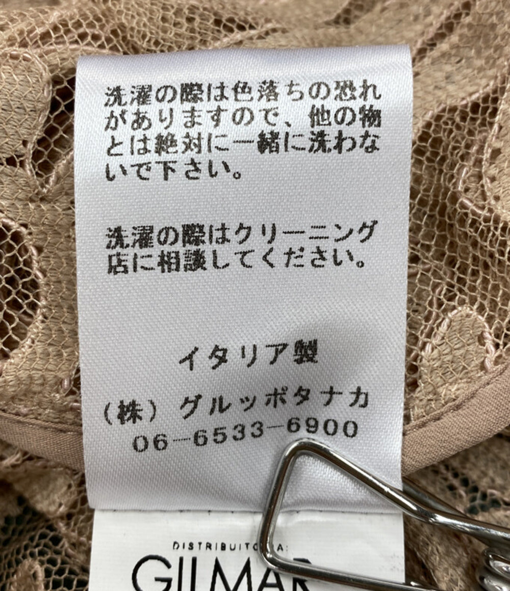 N°21 レース半袖ブラウス 総レース 18S-G131-4789 レディース SIZE 40 ヌメロ ヴェントゥーノ