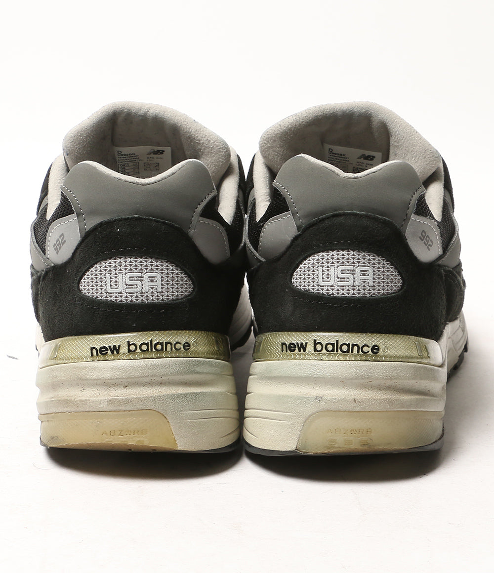 new balance スニーカー USA製 M992BK メンズ SIZE 27.5cm ニューバランス