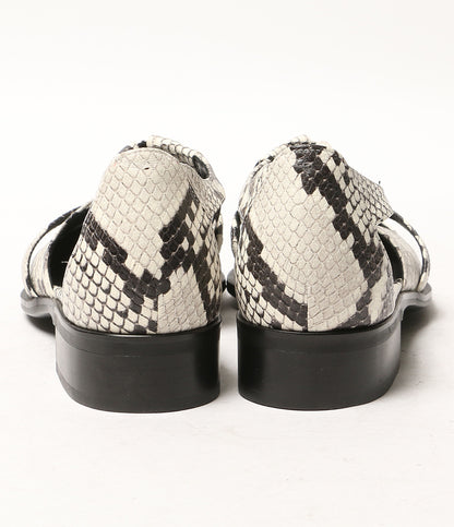 KATIM カティム サンダル パイソン レディース SIZE 37