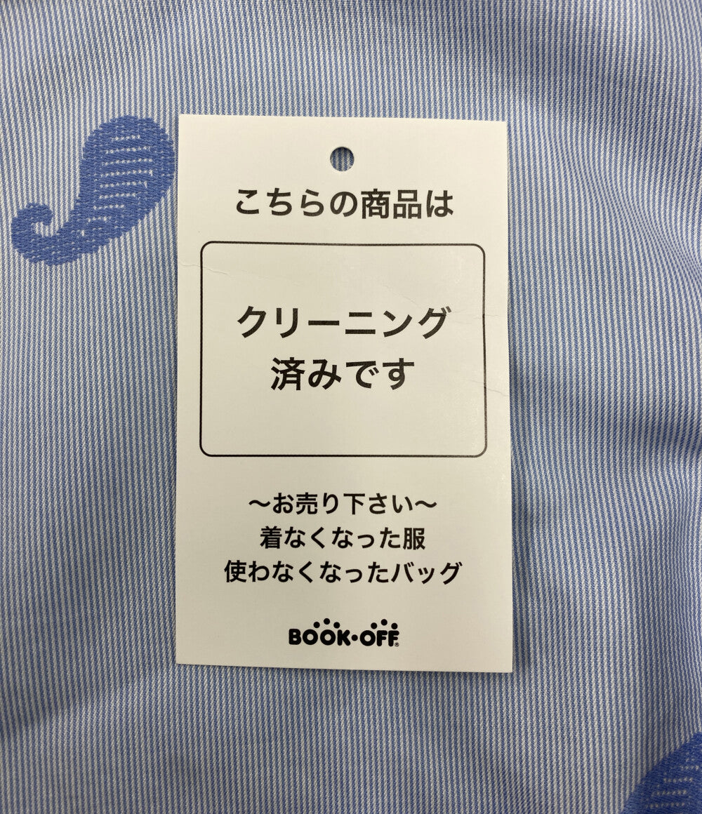 COMME des GARCONS HOMME DEUX 長袖シャツ ストライプ ペイズリー柄刺繍 DD-B038 メンズ SIZE M コムデギャルソンオムドゥ