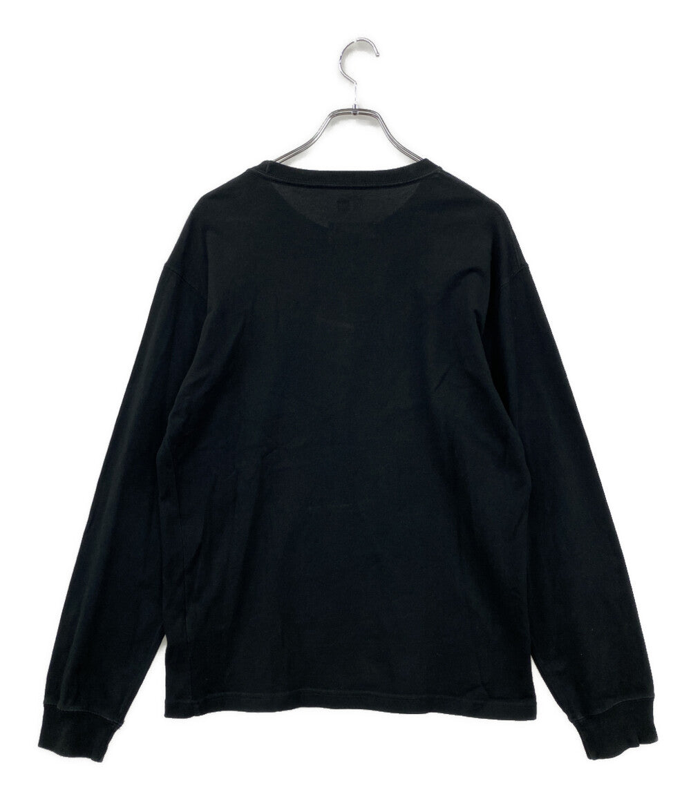 YOHJI YAMAMOTO×NEW ERA ニューエラ 長袖Ｔシャツ BOX LOGO PRINT LONG SLEEVE メンズ SIZE L ヨウジヤマモト