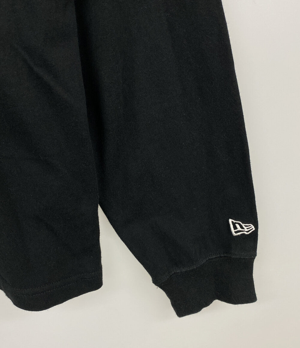 YOHJI YAMAMOTO×NEW ERA ニューエラ 長袖Ｔシャツ BOX LOGO PRINT LONG SLEEVE メンズ SIZE L ヨウジヤマモト