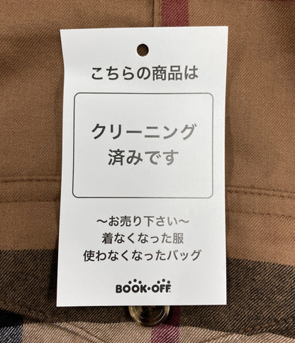 BURBERRY チェックシャツドレス Astride Check Wool Shirtdress 8046712 レディース SIZE UK4 バーバリー