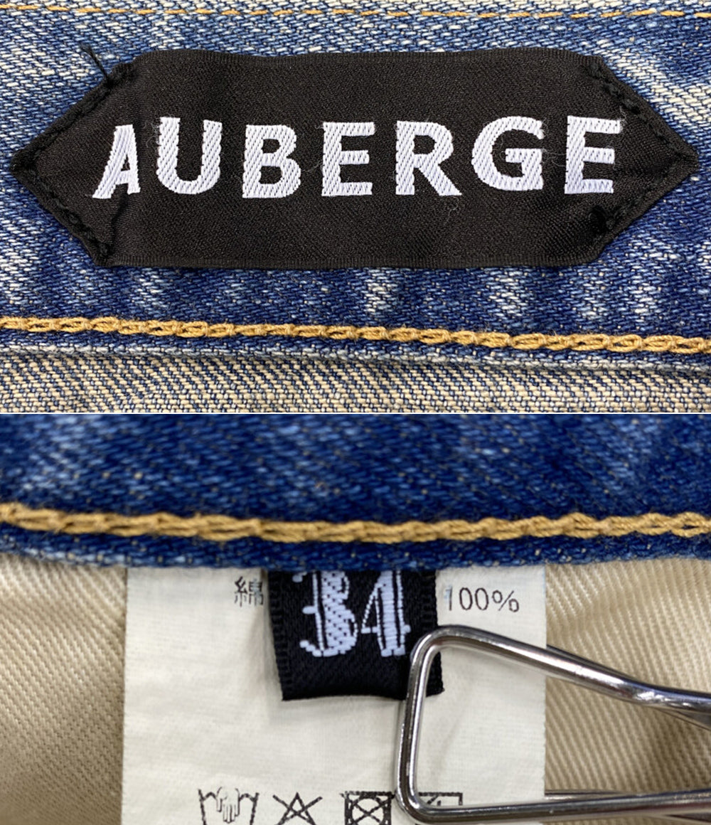 AUBERGE オーベルジュ デニムパンツ ブルーデニム メンズ SIZE 34