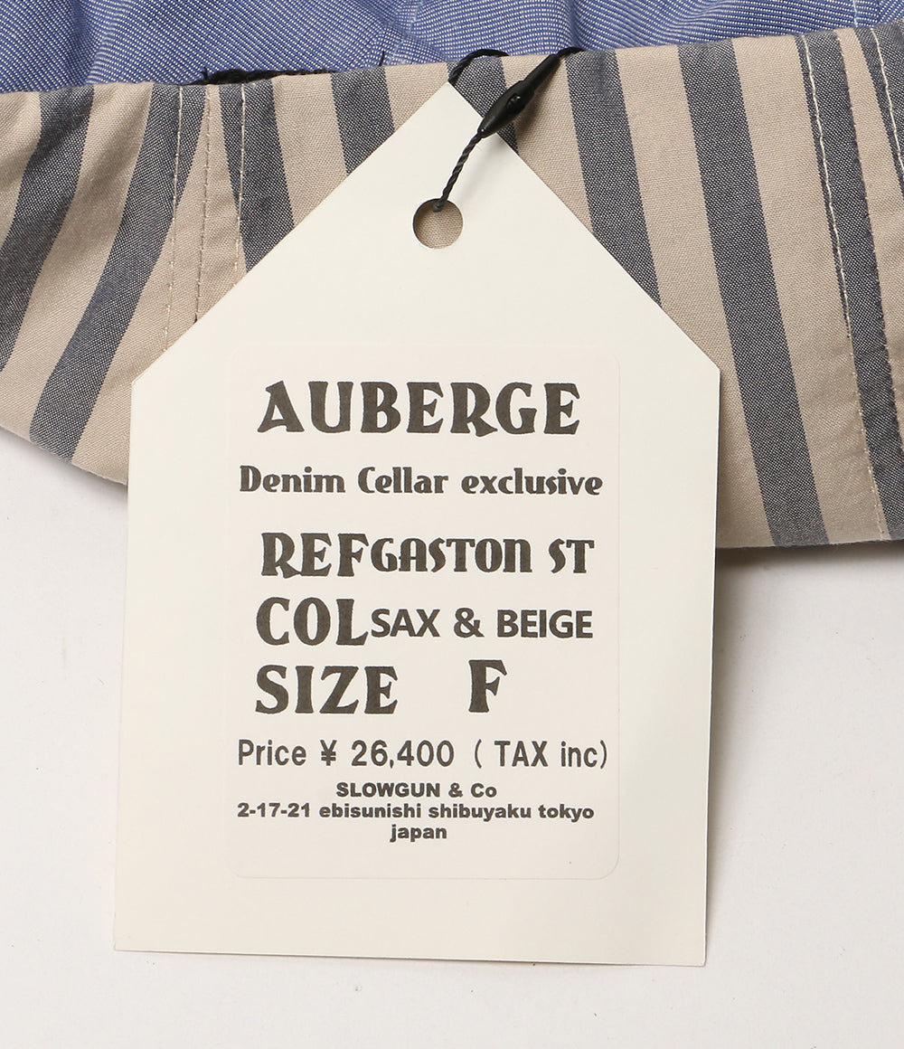 美品 AUBERGE キャスケット デニムセラー別注 GASTON ST メンズ SIZE F オーベルジュ