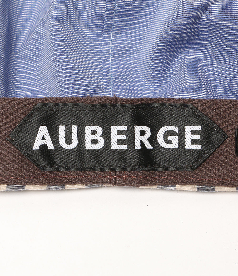 美品 AUBERGE キャスケット デニムセラー別注 GASTON ST メンズ SIZE F オーベルジュ
