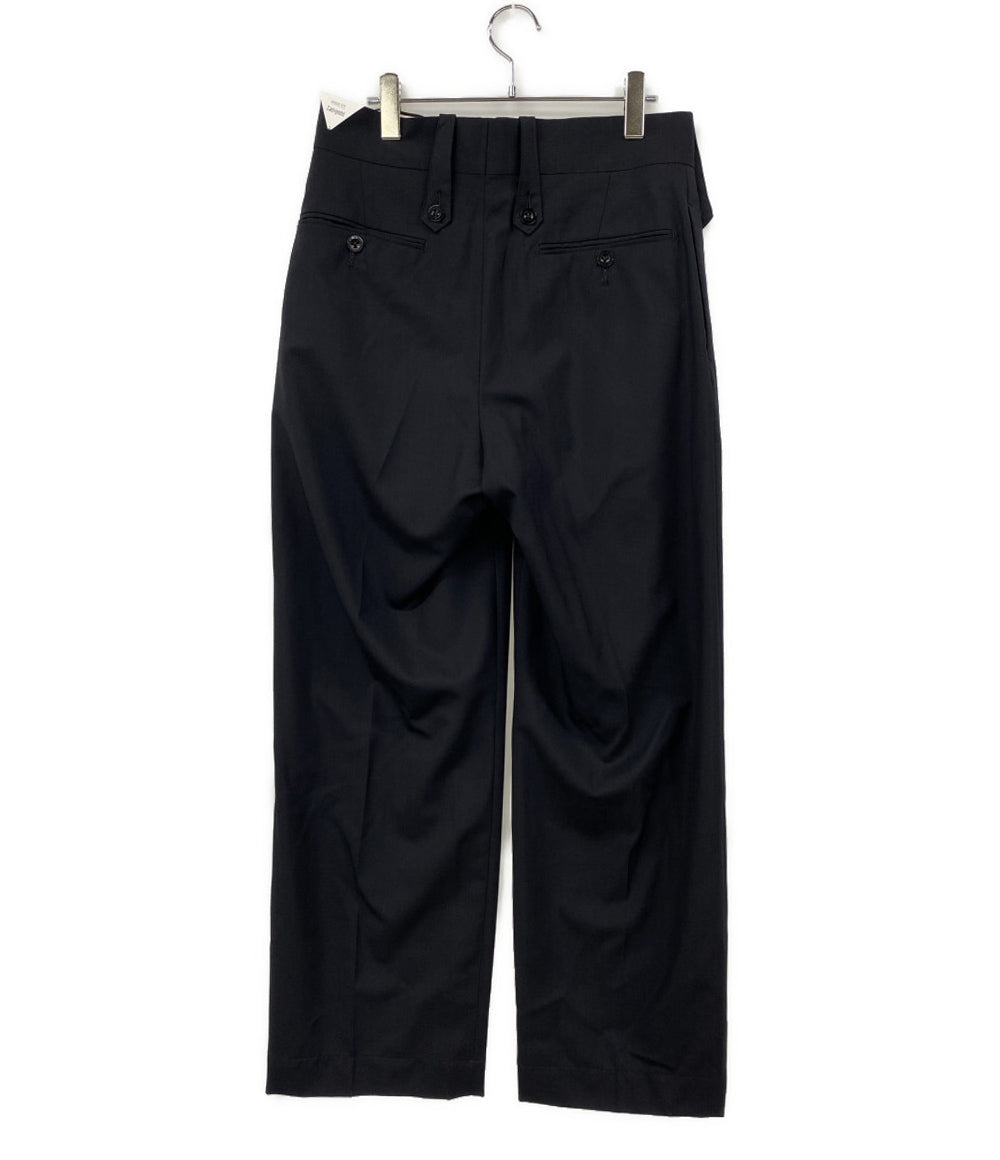 美品 TANGENT タンジェント パンツ ブラック Tan-02-P-24108 レディース SIZE 46