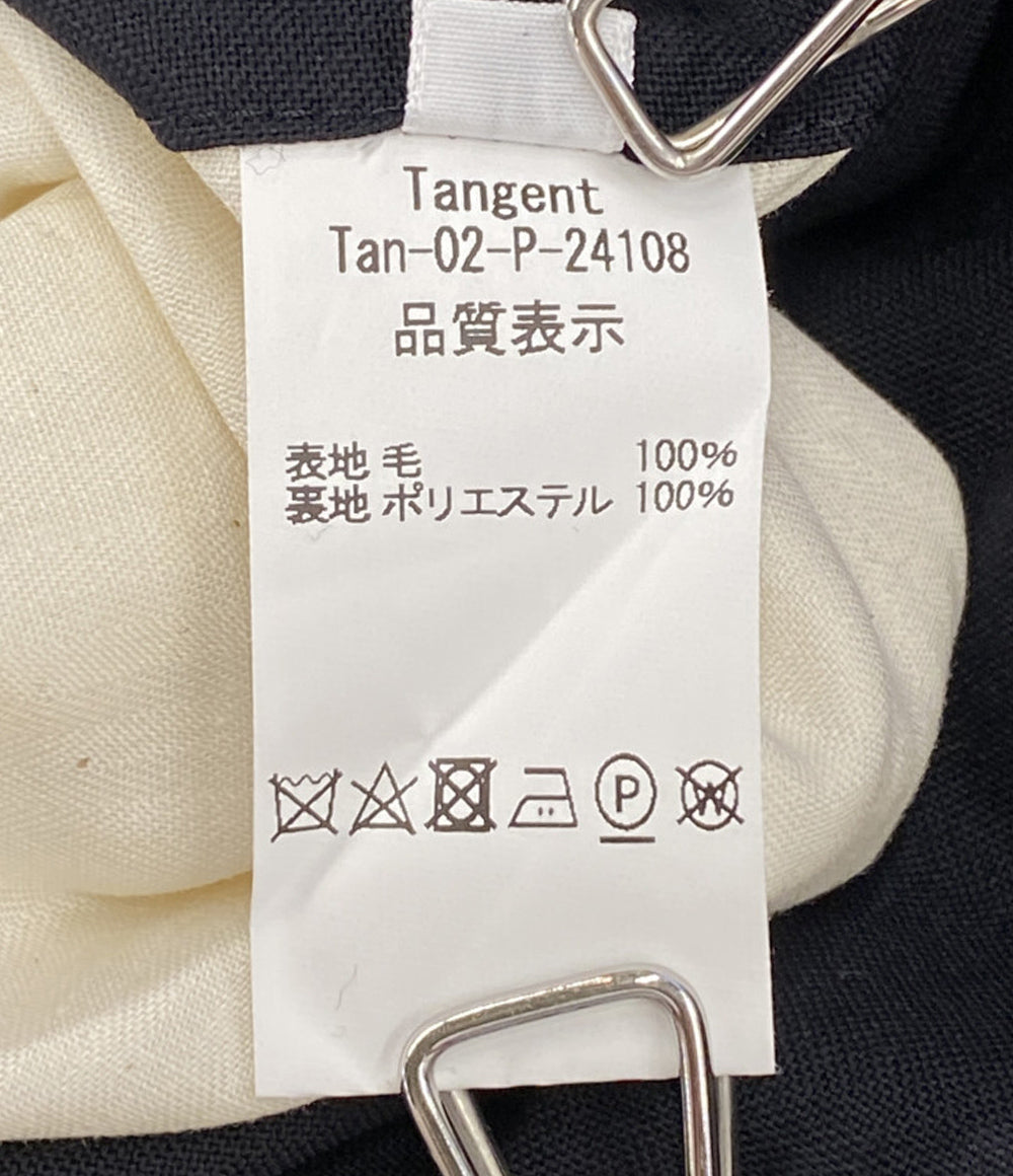 美品 TANGENT タンジェント パンツ ブラック Tan-02-P-24108 レディース SIZE 46