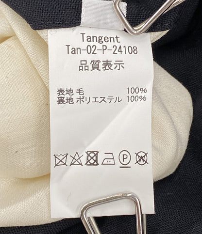 美品 TANGENT タンジェント パンツ ブラック Tan-02-P-24108 レディース SIZE 46