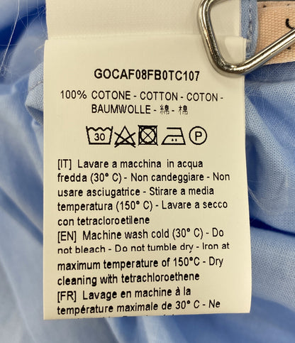 PLAN C スカート ブルー コットンアシメスカート GOCAF08FB0TC107 レディース SIZE 36 プラン シー
