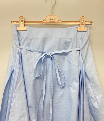 PLAN C スカート ブルー コットンアシメスカート GOCAF08FB0TC107 レディース SIZE 36 プラン シー