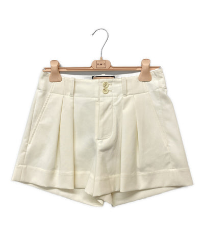 美品 PLAN C コットンクレープショーツ PNCAB56CC0TC109 レディース SIZE 38 プラン シー