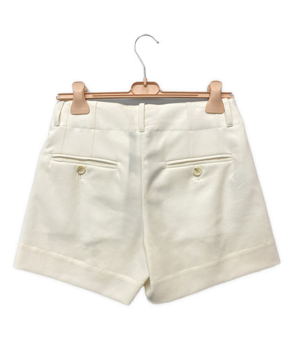 美品 PLAN C コットンクレープショーツ PNCAB56CC0TC109 レディース SIZE 38 プラン シー