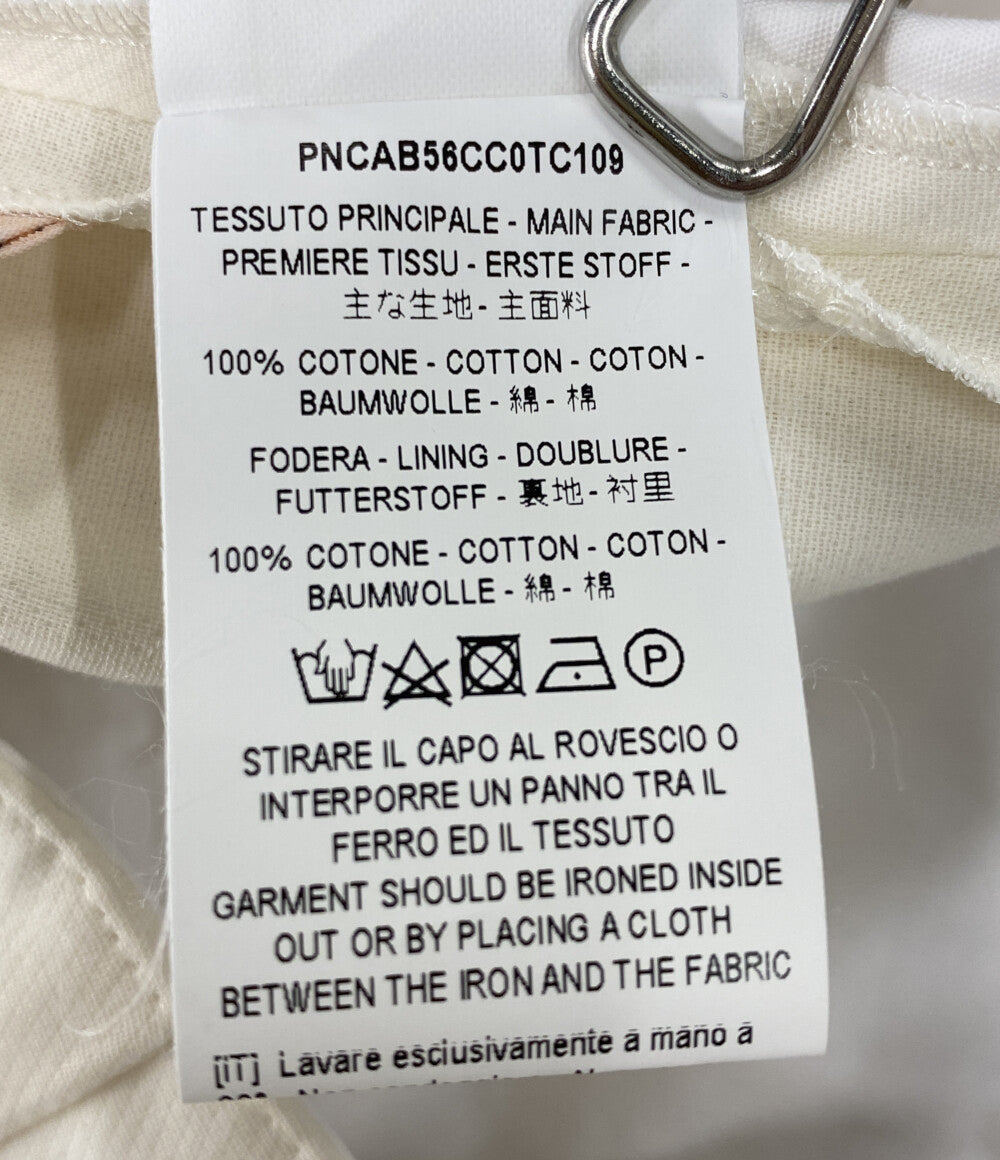 美品 PLAN C コットンクレープショーツ PNCAB56CC0TC109 レディース SIZE 38 プラン シー
