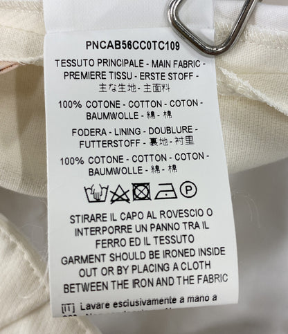 美品 PLAN C コットンクレープショーツ PNCAB56CC0TC109 レディース SIZE 38 プラン シー