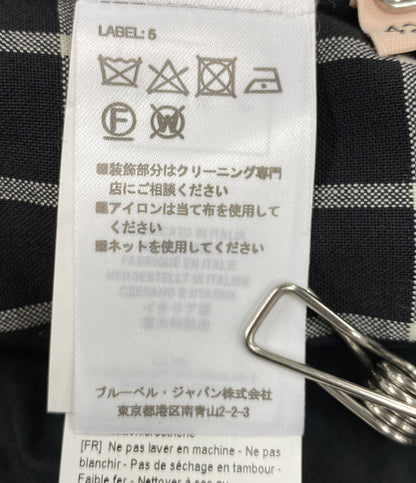 美品 PLAN C チェック柄ジャンプスーツ サロペット TUCAD58LNZTW042 レディース SIZE 42 プラン シー