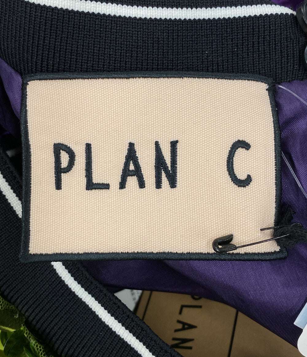 PLAN C ノースリーブワンピース スパンコール ABCAD10FMZTP066 レディース SIZE 38 プラン シー