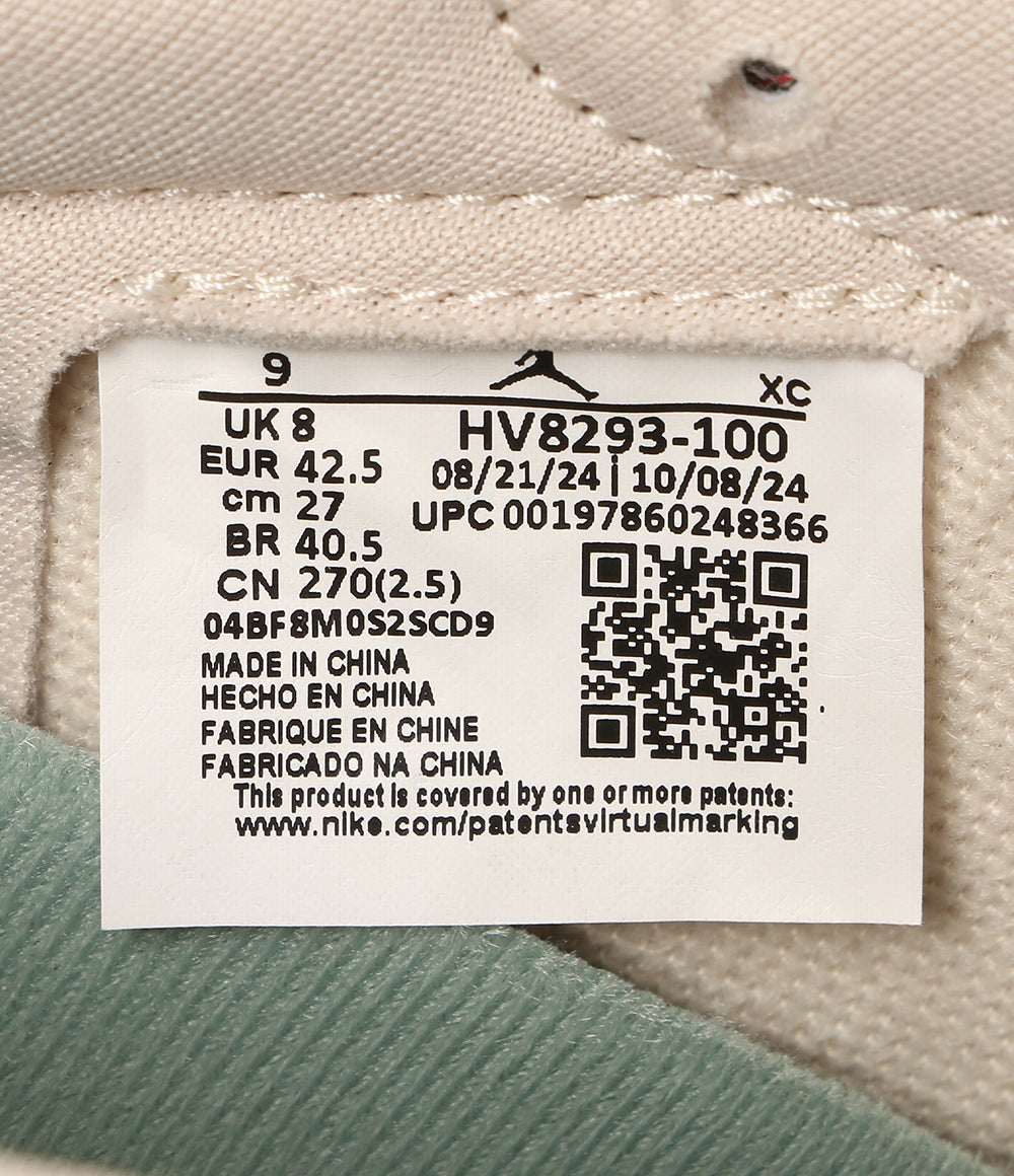 美品 NIKE スニーカー AIR JORDAN 1 RETRO LOW OG HV8293-100 メンズ SIZE 27cm ナイキ