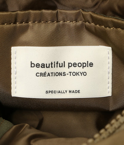 美品 beautiful people x POTR ポーター ショルダーバッグ POTRxbp shoulder bag in nylon twill レディース ビューティフルピープル