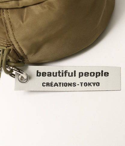美品 beautiful people x POTR ポーター ショルダーバッグ POTRxbp shoulder bag in nylon twill レディース ビューティフルピープル