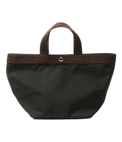 美品 HERVE Chapelier ハンドバッグ 舟型トートバッグ ノワール×モカ 707C レディース エルベシャプリエ