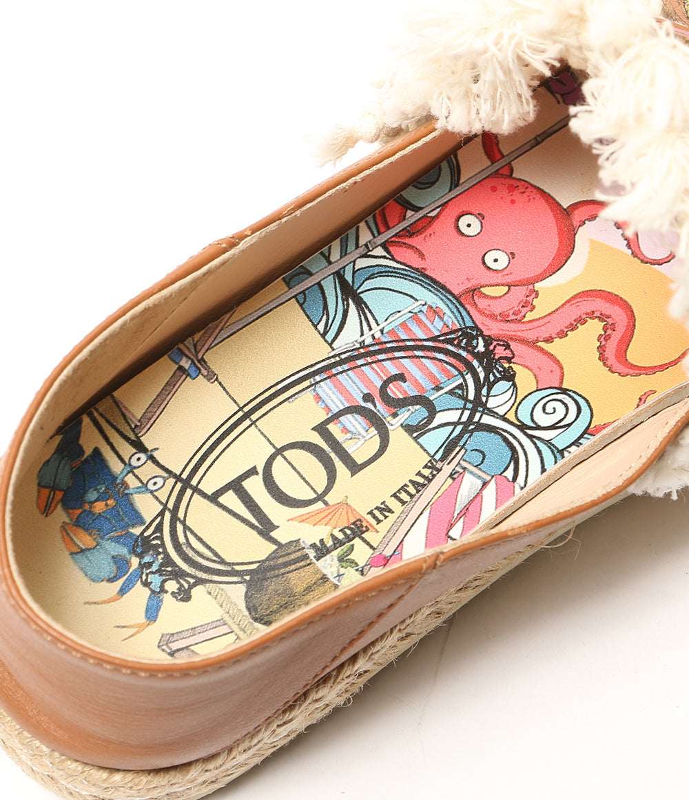 TOD'S パッチ付きスリッポン レディース SIZE 37 トッズ