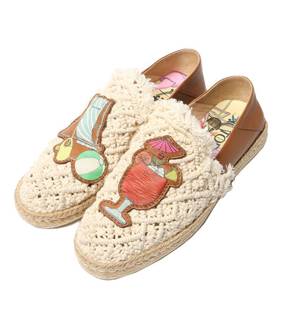TOD'S パッチ付きスリッポン レディース SIZE 37 トッズ