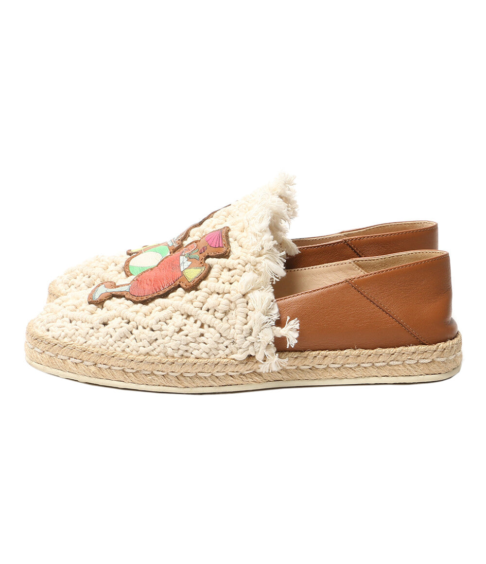 TOD'S パッチ付きスリッポン レディース SIZE 37 トッズ