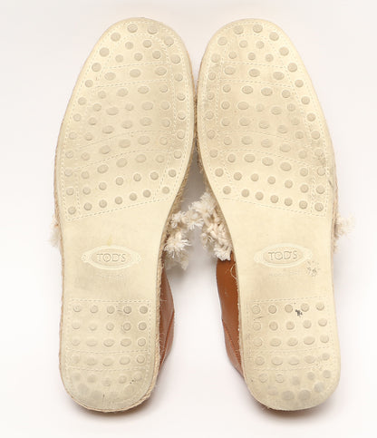 TOD'S パッチ付きスリッポン レディース SIZE 37 トッズ