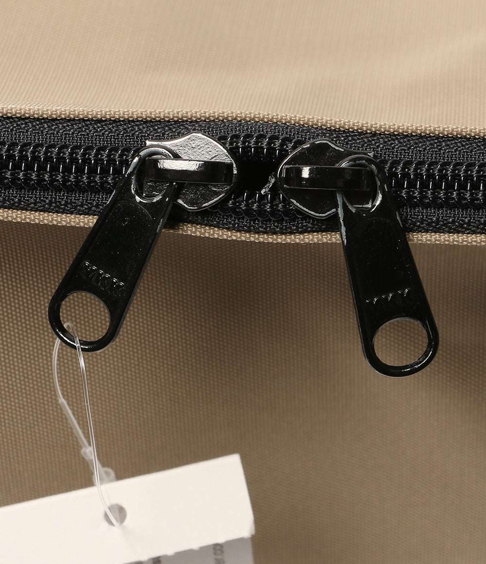 HERVE Chapelier ナイロンスクエアショルダーバッグM マスティック×シルバー 1752N レディース エルベシャプリエ